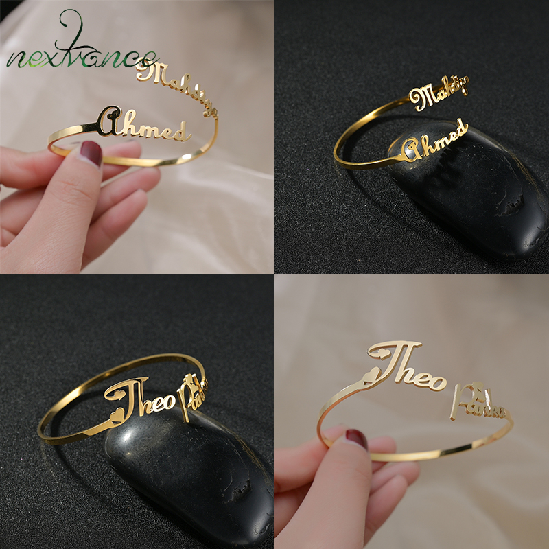 Rose Gold Bracelet - Nextvance braccialetto con nome personalizzato Color