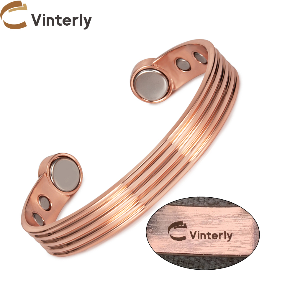 Rose Gold Bracelet - Bracciali personalizzati in rame puro per