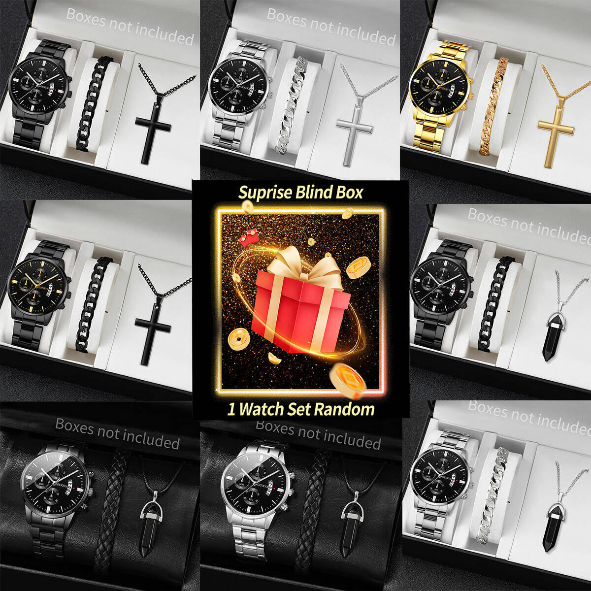 Jewelry With Watches - Orologio misterioso a sorpresa Blind Box-3