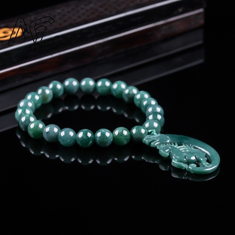 Bracciale in Giada Naturale Bl - Jewelry & Watches Sp Z Oo Janów Lubelski recensione e prezzo