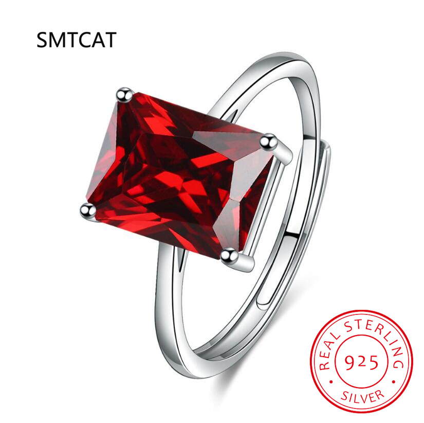 Anelli geometrici in argento s - Birthstone Ring Set recensione e prezzo
