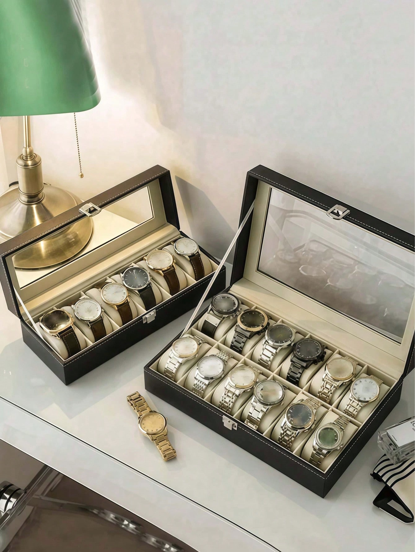Scatola Porta Orologi in Pelle - Jewelry With Watches recensione e prezzo