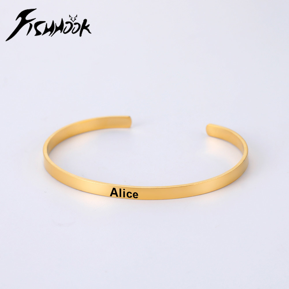 Bracciale con nome Bracciale p - Rose Gold Bracelet recensione e prezzo