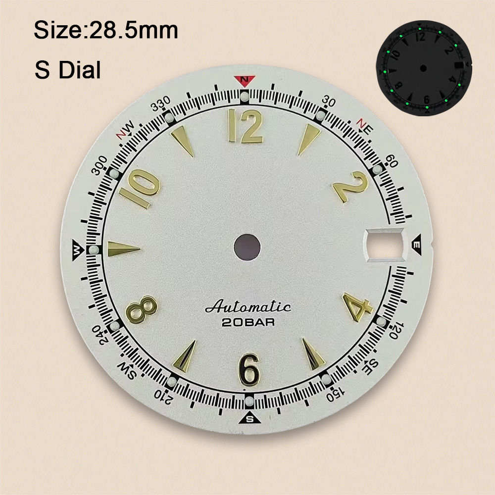 Nh35 quadrante S logo 28,5 mm  - Seiko Watch 5 Sports recensione e prezzo