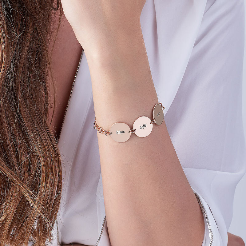 Bracciale con nome inciso Brac - Rose Gold Bracelet recensione e prezzo
