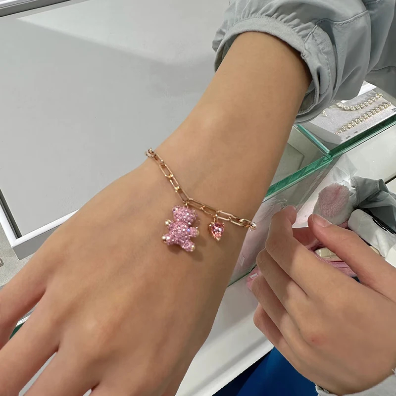 Nuovo Bracciale in Cristallo a - Rose Gold Bracelet recensione e prezzo