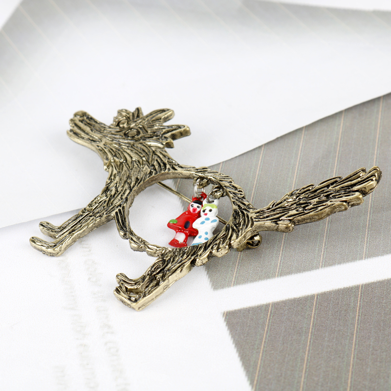 Vintage Wolf And Babies spilla - Wolf Jewelry & Watches Tampa recensione e prezzo